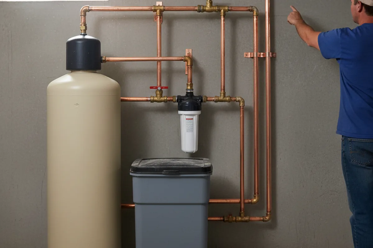 Whole-house water treatment system installed in Geismar